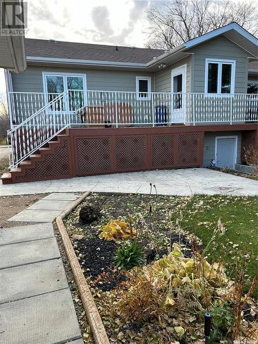 206 4Th Avenue E, Kelvington, SK - Outdoor With Deck Patio Veranda With Exterior