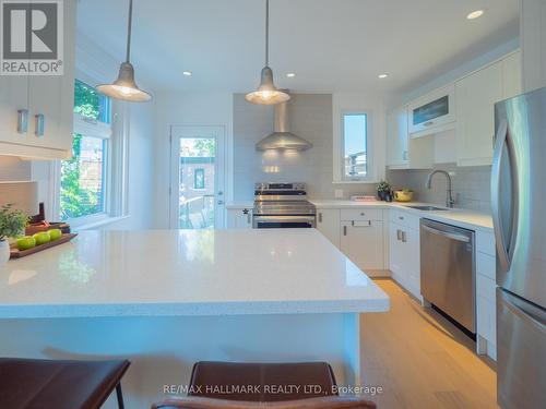 236 Browning Avenue, Toronto, ON - Indoor Photo Showing Kitchen With Upgraded Kitchen