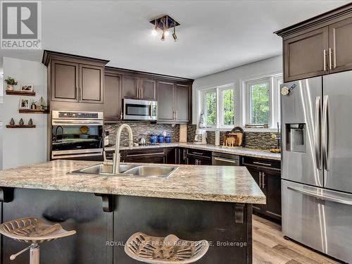 2927 County Rd 44, Havelock-Belmont-Methuen, ON - Indoor Photo Showing Kitchen With Double Sink With Upgraded Kitchen