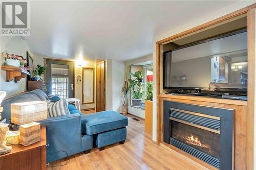 4895 Lakeshore Road Unit# 52, Plympton-Wyoming, ON - Indoor Photo Showing Living Room With Fireplace