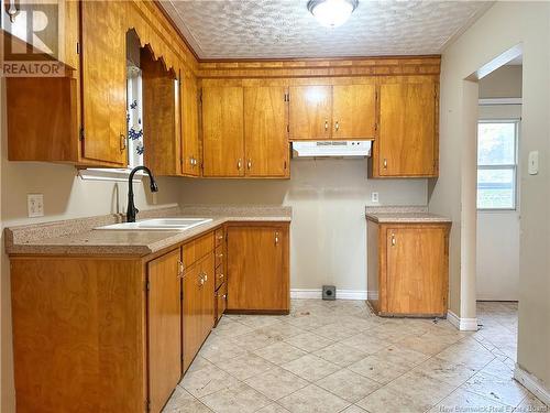 177 Houlton Street, Woodstock, NB - Indoor Photo Showing Kitchen With Double Sink