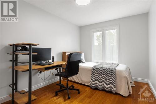 third bedroom upstairs  with closet space - 17 Welby Court, Ottawa, ON - Indoor Photo Showing Office