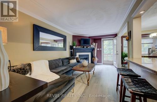 40 - 255 Mount Albion Road, Hamilton, ON - Indoor Photo Showing Living Room With Fireplace