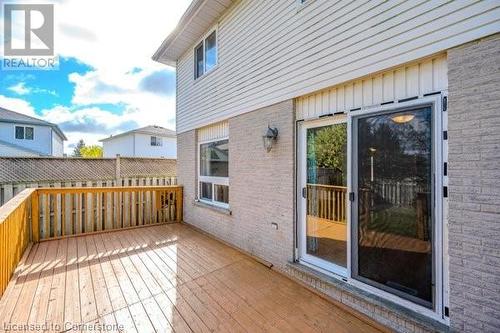 49 Dawn Ridge Drive, Kitchener, ON - Outdoor With Deck Patio Veranda With Exterior