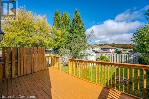 49 Dawn Ridge Drive, Kitchener, ON - Outdoor With Deck Patio Veranda