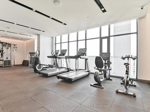 4107-20 Lombard St, Toronto, ON - Indoor Photo Showing Gym Room