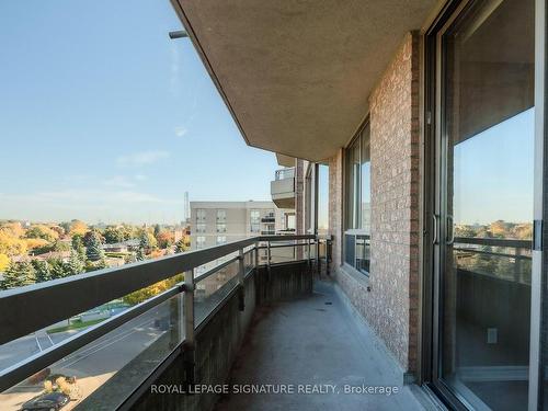 803-1700 Eglinton Ave E, Toronto, ON - Outdoor With Balcony With View With Exterior