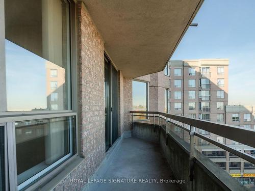 803-1700 Eglinton Ave E, Toronto, ON - Outdoor With Balcony With Exterior