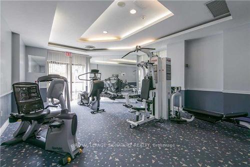 803-1700 Eglinton Ave E, Toronto, ON - Indoor Photo Showing Gym Room