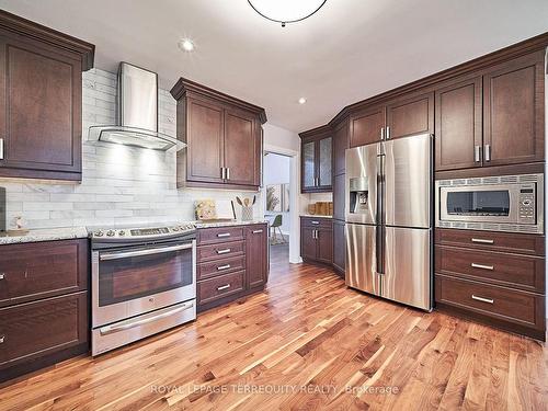 83 Sherwood Rd E, Ajax, ON - Indoor Photo Showing Kitchen With Upgraded Kitchen