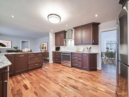 83 Sherwood Rd E, Ajax, ON - Indoor Photo Showing Kitchen With Upgraded Kitchen