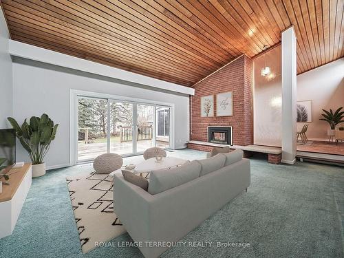 83 Sherwood Rd E, Ajax, ON - Indoor Photo Showing Other Room With Fireplace