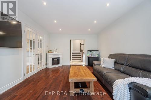 853 Willow Avenue, Milton, ON - Indoor Photo Showing Living Room With Fireplace