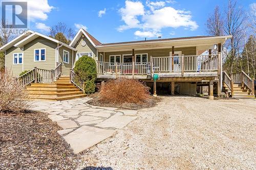 123 Valley Ridge Road, Grey Highlands, ON - Outdoor With Deck Patio Veranda