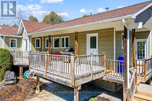 123 Valley Ridge Road, Grey Highlands, ON - Outdoor With Deck Patio Veranda With Exterior