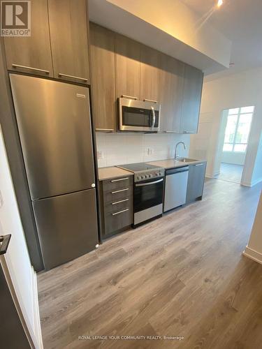 103 - 25 Neighbourhood Lane, Toronto, ON - Indoor Photo Showing Kitchen With Stainless Steel Kitchen