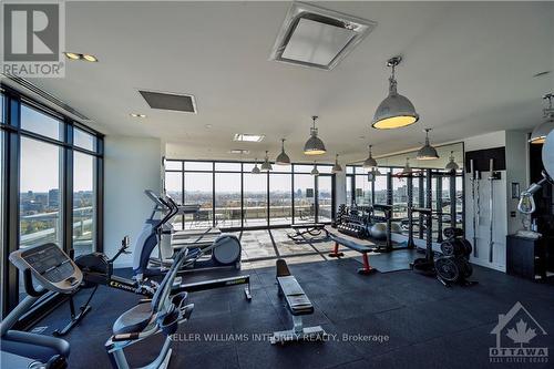 908 - 255 Bay Street, Ottawa, ON - Indoor Photo Showing Gym Room