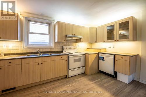 299 Holmes Avenue, Toronto, ON - Indoor Photo Showing Kitchen With Double Sink