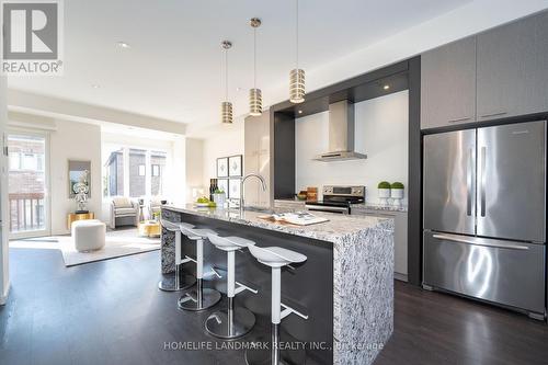 118 Genuine Lane, Richmond Hill, ON - Indoor Photo Showing Kitchen With Stainless Steel Kitchen With Upgraded Kitchen