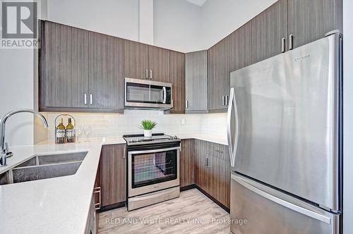 301 - 100 Garment Street, Kitchener, ON - Indoor Photo Showing Kitchen With Double Sink With Upgraded Kitchen