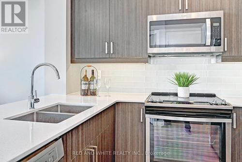 301 - 100 Garment Street, Kitchener, ON - Indoor Photo Showing Kitchen With Double Sink With Upgraded Kitchen