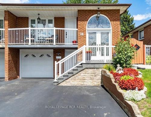 Upper-14 Skelton Blvd, Brampton, ON - Outdoor With Balcony With Exterior