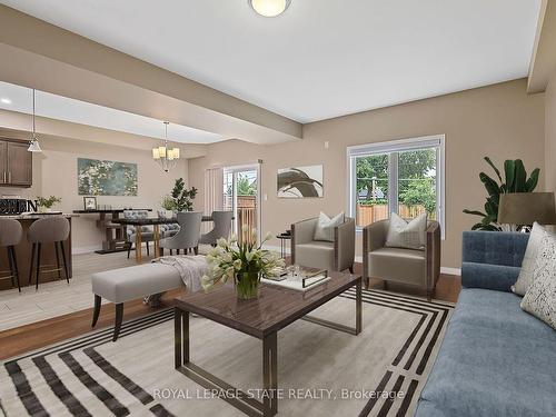 B-16 Prospect Ave, St. Catharines, ON - Indoor Photo Showing Living Room