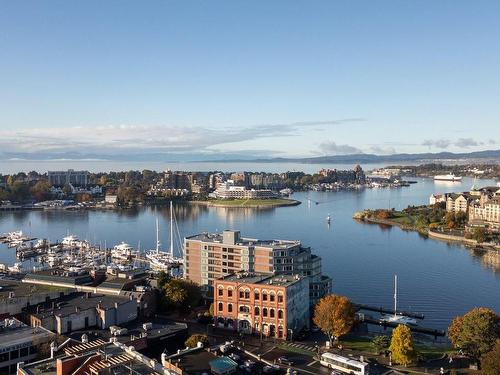 318-599 Pandora Ave, Victoria, BC - Outdoor With Body Of Water With View