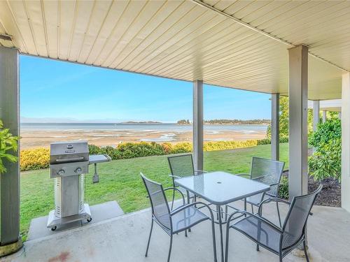 309-1165 Resort Dr, Parksville, BC - Outdoor With Body Of Water With Deck Patio Veranda With View With Exterior