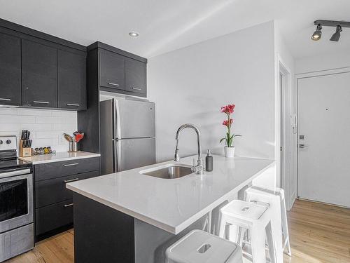 Cuisine - 204-2400 Rue Du Centre, Montréal (Le Sud-Ouest), QC - Indoor Photo Showing Kitchen With Upgraded Kitchen