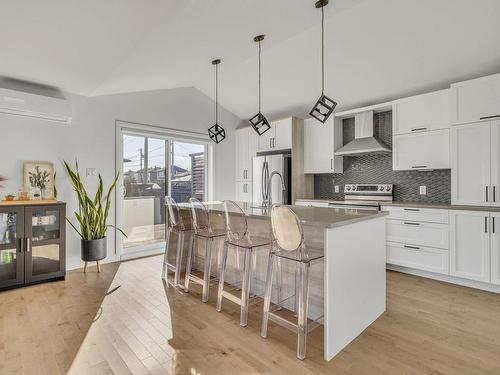 Kitchen - 3591 Rue Marie-Carrier, Lévis (Desjardins), QC - Indoor Photo Showing Kitchen With Upgraded Kitchen