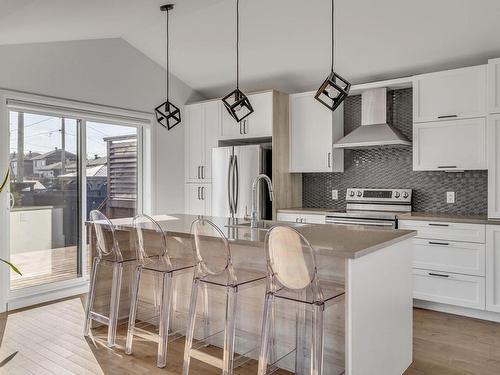 Kitchen - 3591 Rue Marie-Carrier, Lévis (Desjardins), QC - Indoor Photo Showing Kitchen With Upgraded Kitchen