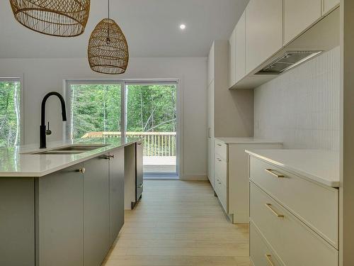 Kitchen - 128 Rue Béatrice, Saint-Colomban, QC - Indoor Photo Showing Kitchen With Double Sink