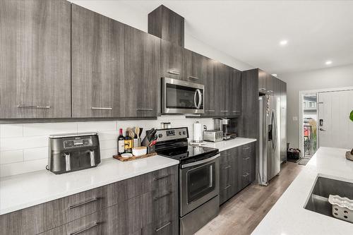 3737 Inverness Road, West Kelowna, BC - Indoor Photo Showing Kitchen With Stainless Steel Kitchen