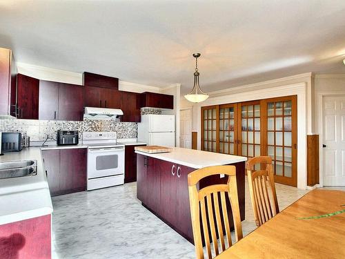 Cuisine - 1084 Ch. De La Baie-Solitaire, Rouyn-Noranda, QC - Indoor Photo Showing Kitchen With Double Sink