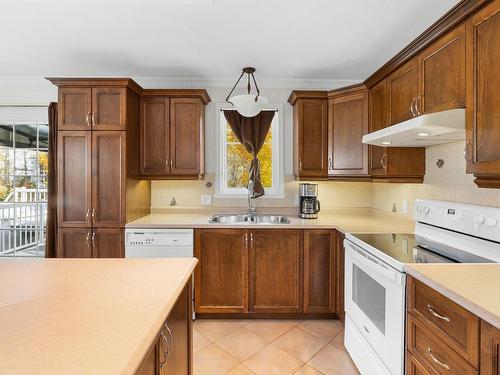 Kitchen - 76 Rue Des Peupliers, Lévis (Les Chutes-De-La-Chaudière-Ouest), QC - Indoor Photo Showing Kitchen With Double Sink