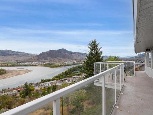 402 Strathcona Terrace, Kamloops, BC - Outdoor With Balcony With View