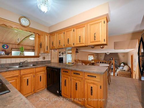 53 Glover Rd, Hamilton, ON - Indoor Photo Showing Kitchen With Double Sink