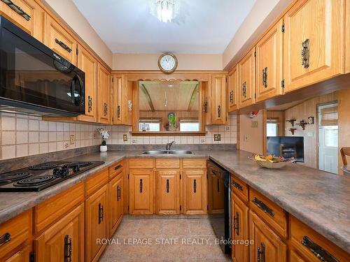 53 Glover Rd, Hamilton, ON - Indoor Photo Showing Kitchen With Double Sink