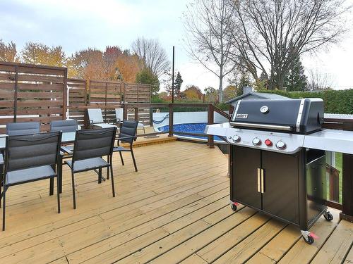 Patio - 28 Rue Des Pins, Saint-Basile-Le-Grand, QC - Outdoor With Deck Patio Veranda With Exterior