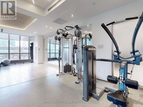 523 - 15 Brunel Court, Toronto, ON - Indoor Photo Showing Gym Room