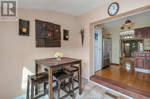 861 Glidden, Windsor, ON - Indoor Photo Showing Dining Room