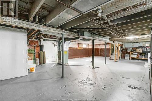 861 Glidden, Windsor, ON - Indoor Photo Showing Basement