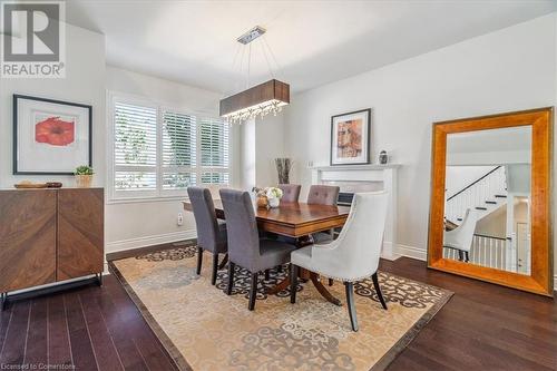 17 Winegarden Trail, Hamilton, ON - Indoor Photo Showing Dining Room