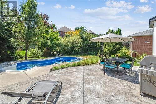 17 Winegarden Trail, Hamilton, ON - Outdoor With In Ground Pool With Deck Patio Veranda With Backyard