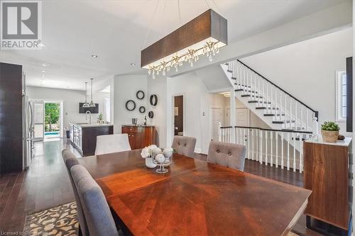 17 Winegarden Trail, Hamilton, ON - Indoor Photo Showing Dining Room