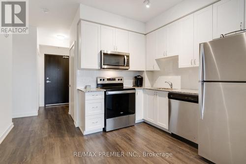 208 - 430 Essa Road, Barrie, ON - Indoor Photo Showing Kitchen With Stainless Steel Kitchen