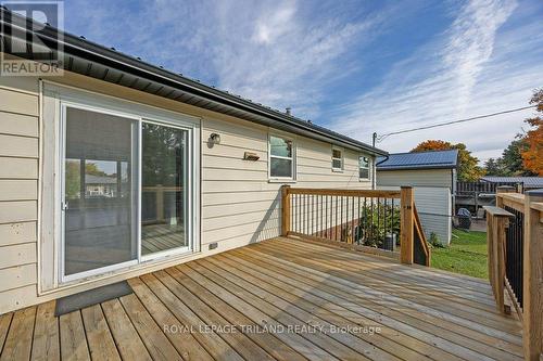 6 Erinlea Drive, St. Thomas, ON - Outdoor With Deck Patio Veranda With Exterior