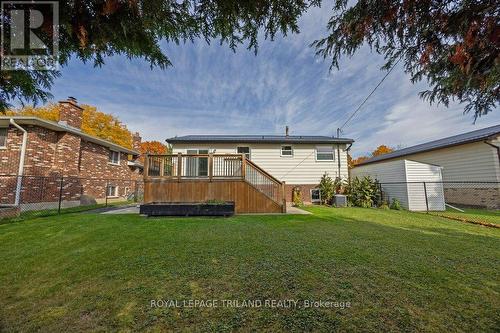 6 Erinlea Drive, St. Thomas, ON - Outdoor With Deck Patio Veranda