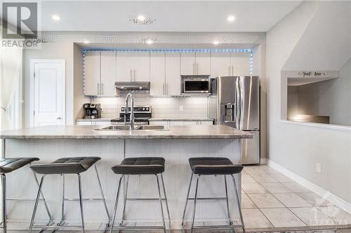 112 Livorno Court, Ottawa, ON - Indoor Photo Showing Kitchen With Double Sink With Upgraded Kitchen